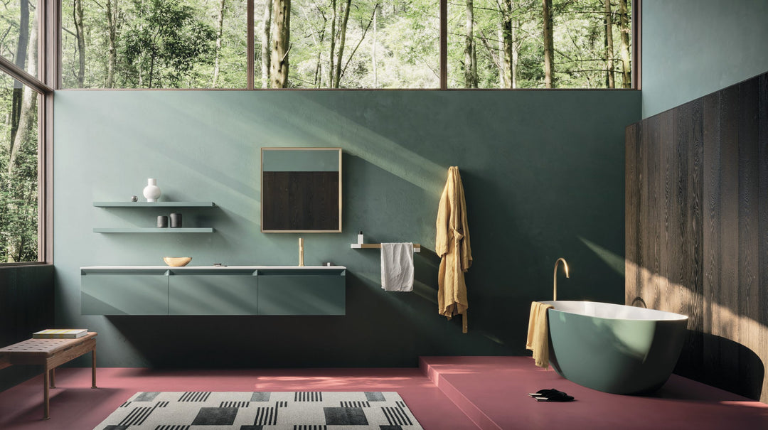 Fold complete bathroom