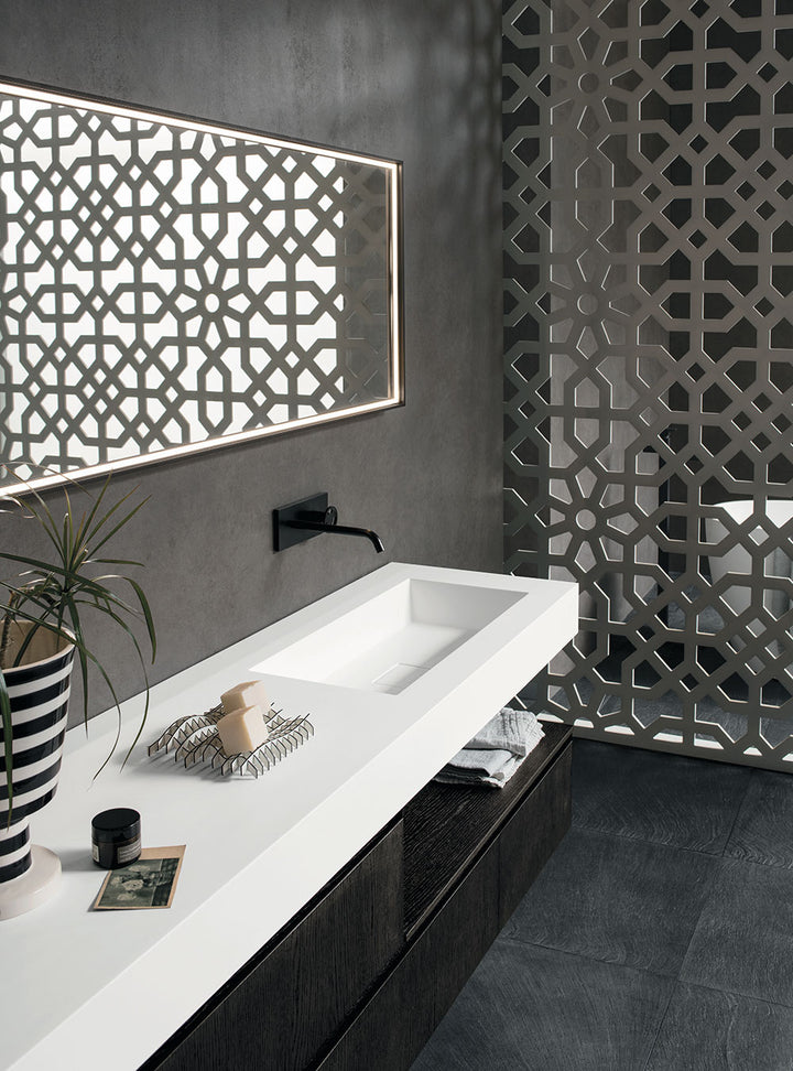 Fold complete bathroom