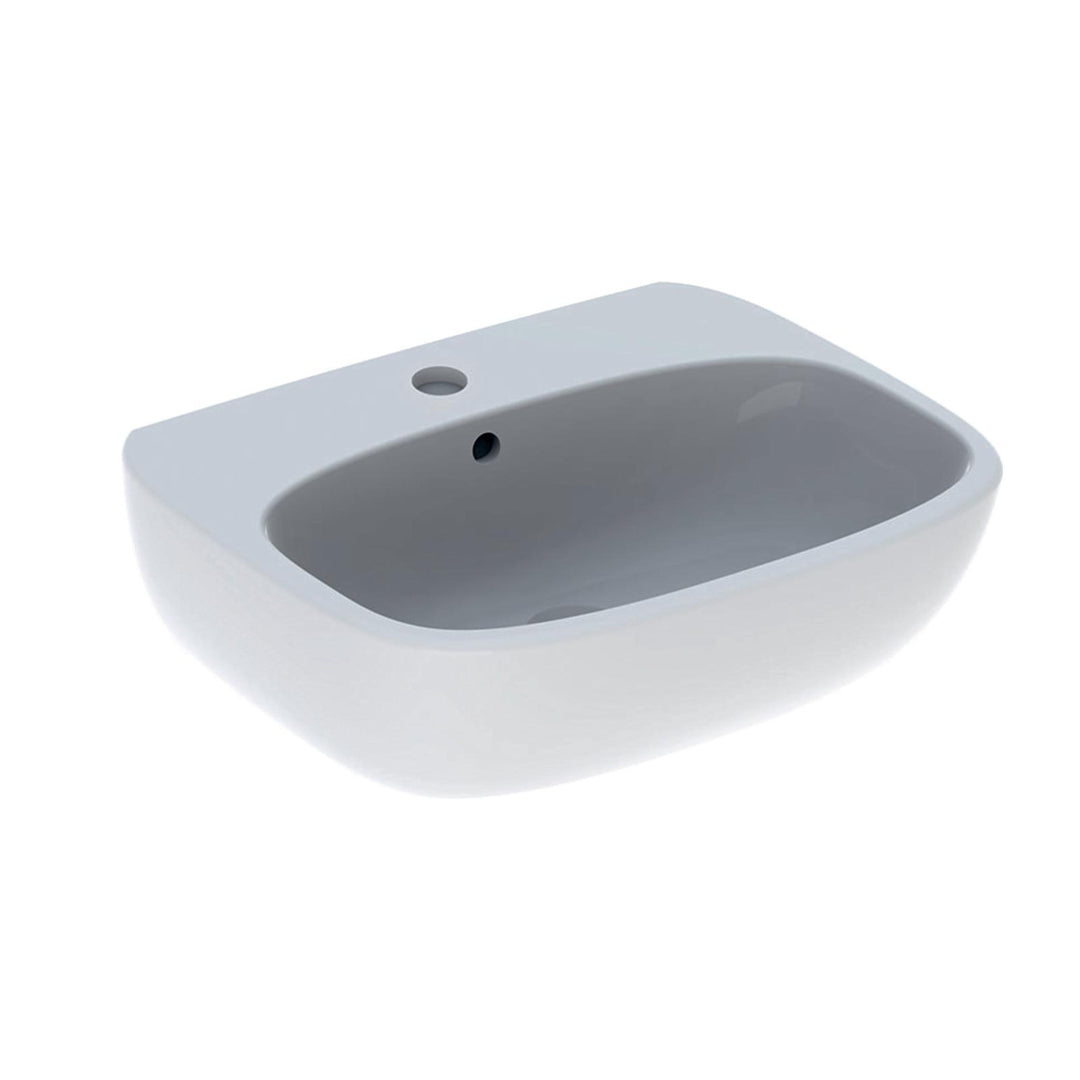 Washbasin with column 55 cm ceramic Fantasia series - Geberit