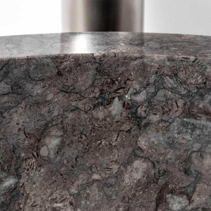 40cm Countertop Washbasin in Black Semi-gloss Marble - Artizan