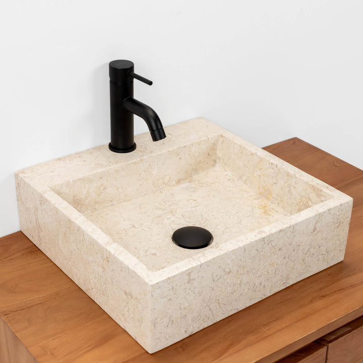 Single hole countertop washbasin image 1