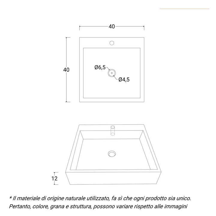 Single hole countertop washbasin image 10