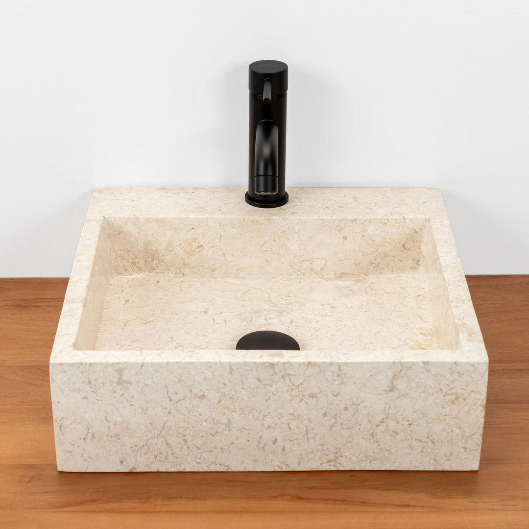 Single hole countertop washbasin image 3