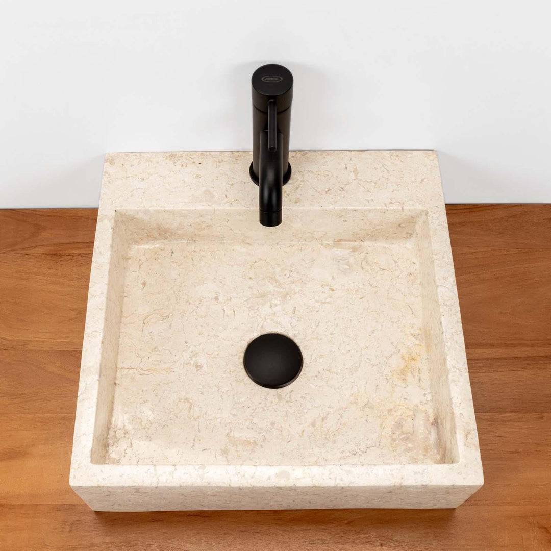 Single hole countertop washbasin image 4