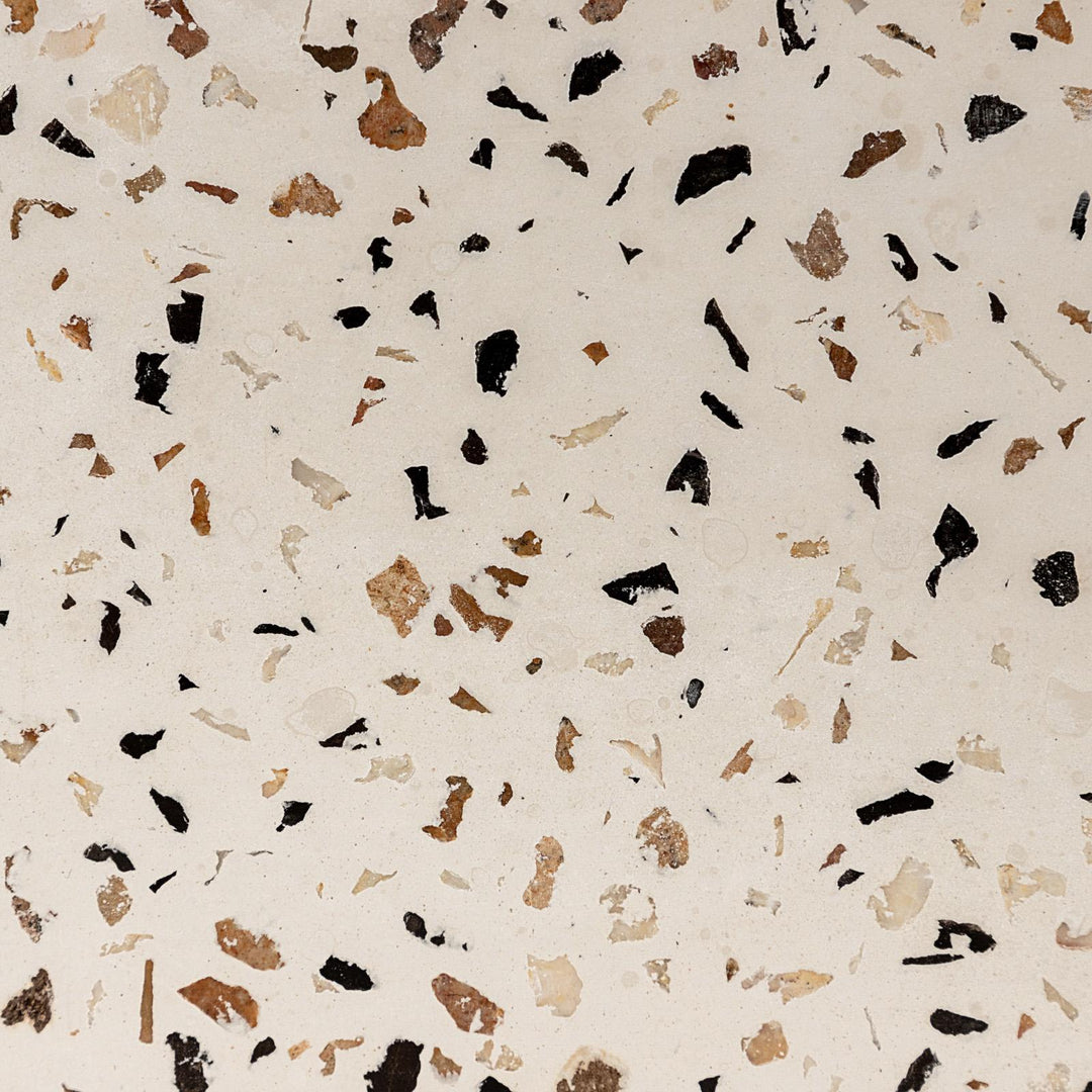 Countertop washbasin 39 x 13h cm white in beaten terra cotta dalmatia - Marks