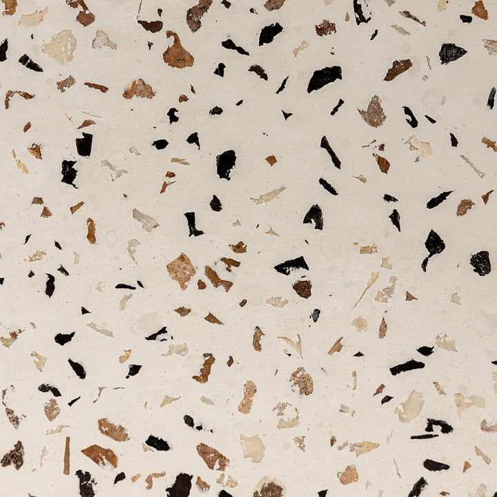 Countertop washbasin 39 x 13h cm white in beaten terra cotta dalmatia - Marks