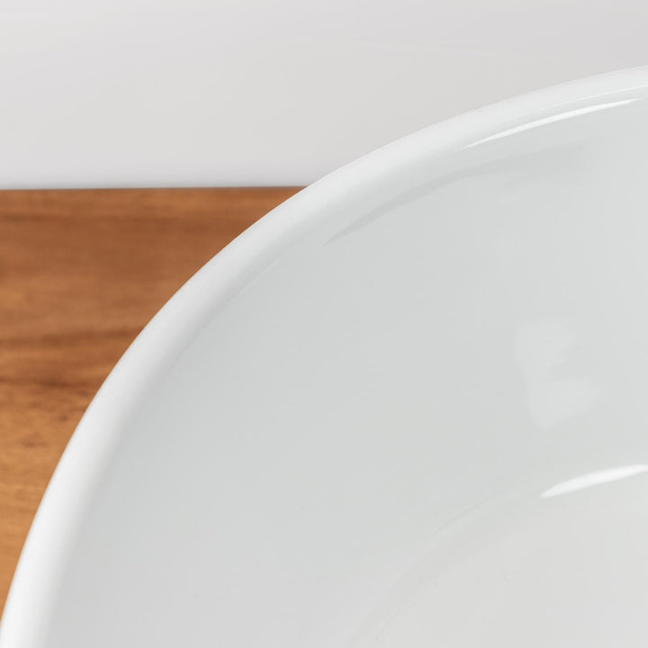 Countertop basin washbasin 55x34 cm glossy white - Cloe