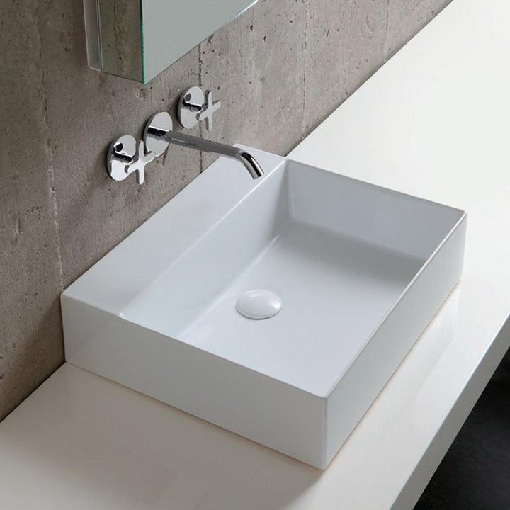 Elegance Squared basin front view