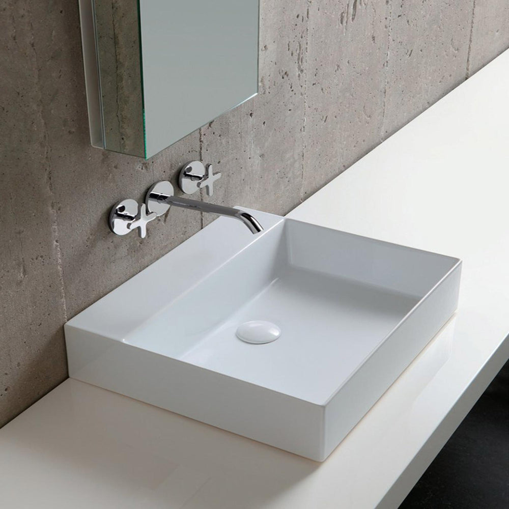 Elegance Squared basin side view