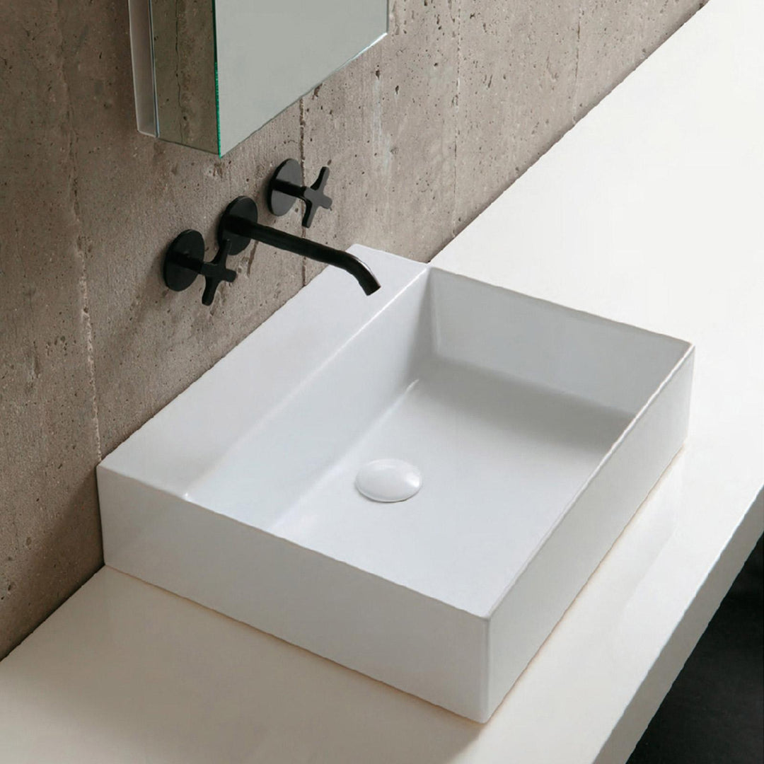 Elegance Squared basin top view