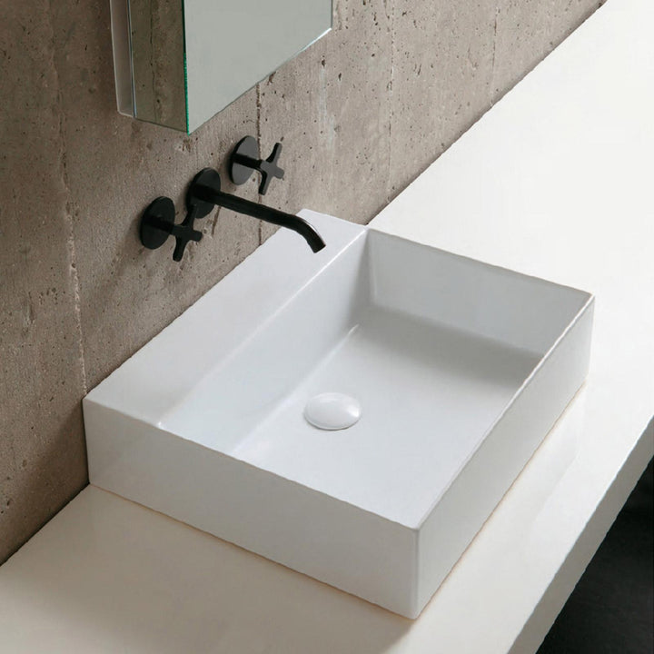 Elegance Squared basin top view