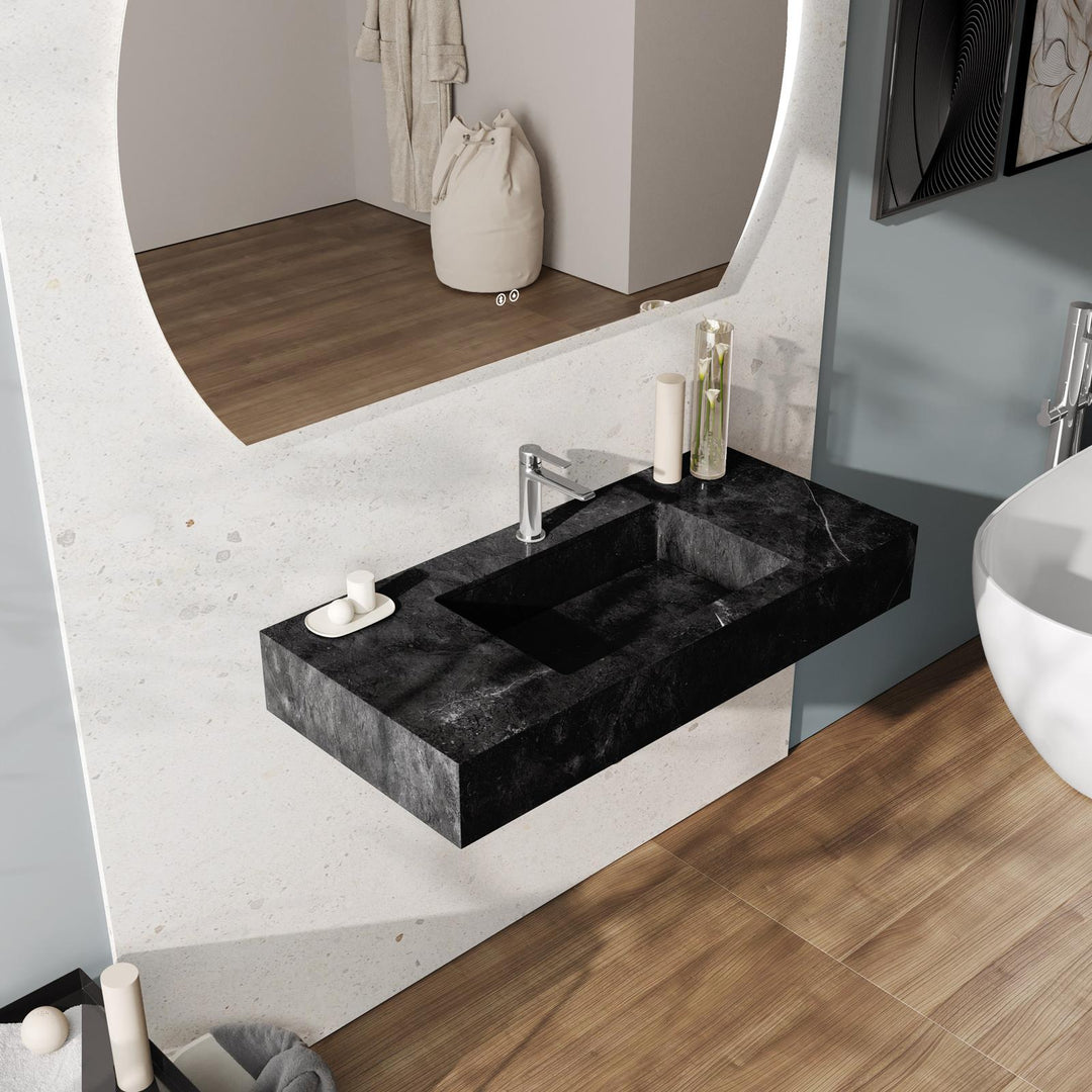 Damala basin side view