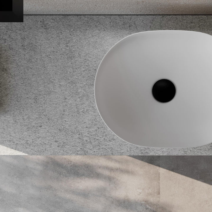 Bathroom shelf from above