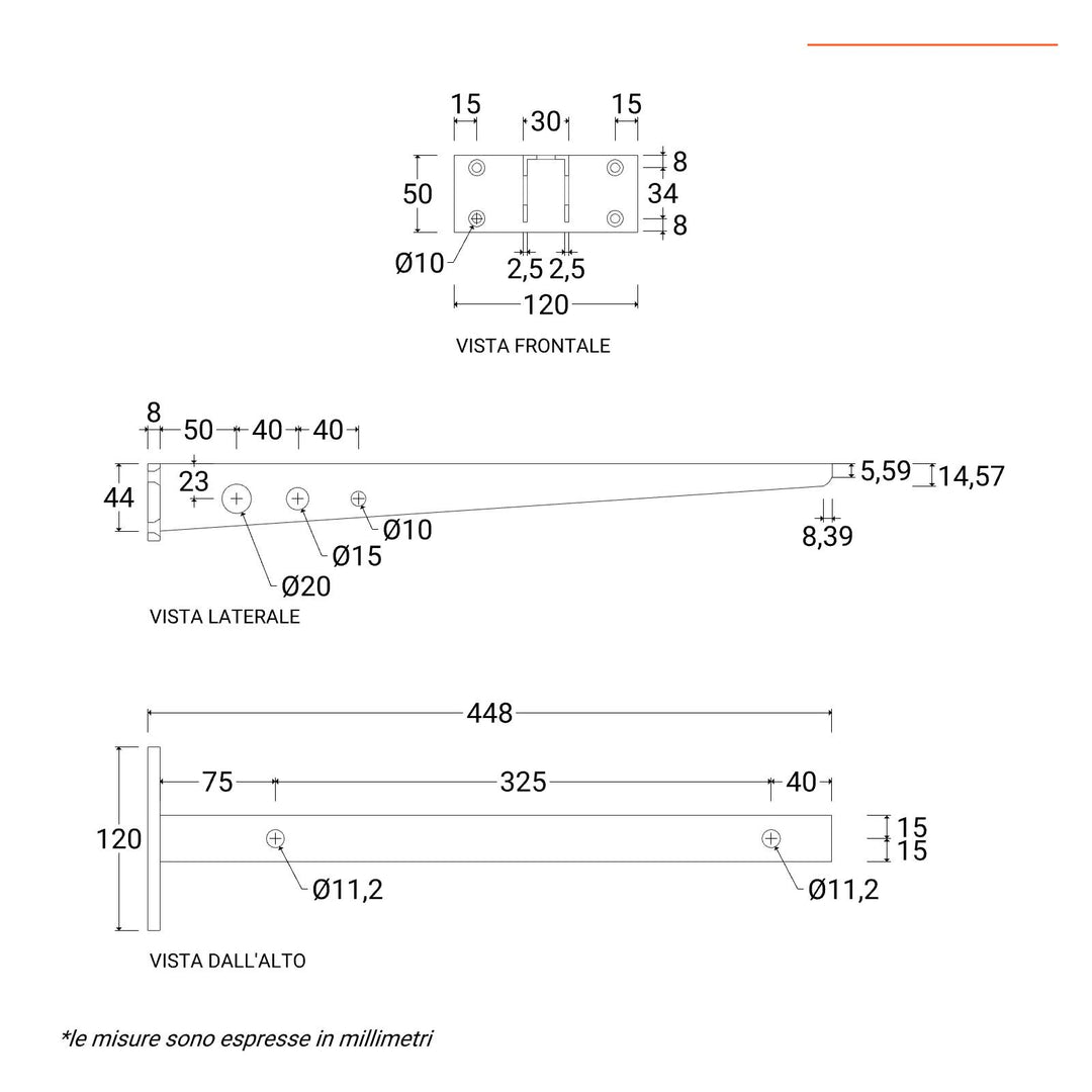 Bathroom Shelf 110 cm in Grey Oak with Shelf and Black Towel Holder – Plain