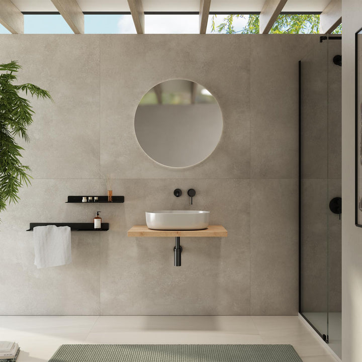 Bathroom Shelf – Plain 60 cm Gold Oak