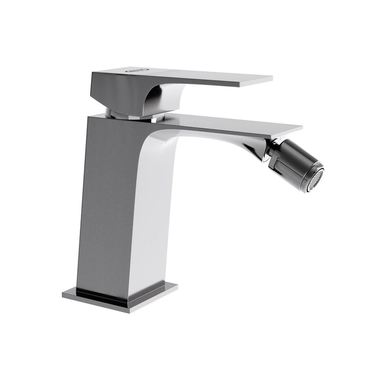 Slim Chrome Brass Bidet Mixer by Jacuzzi - Taps