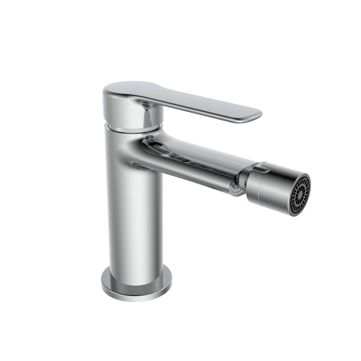 Bidet mixer without waste 14h cm chrome - Tila