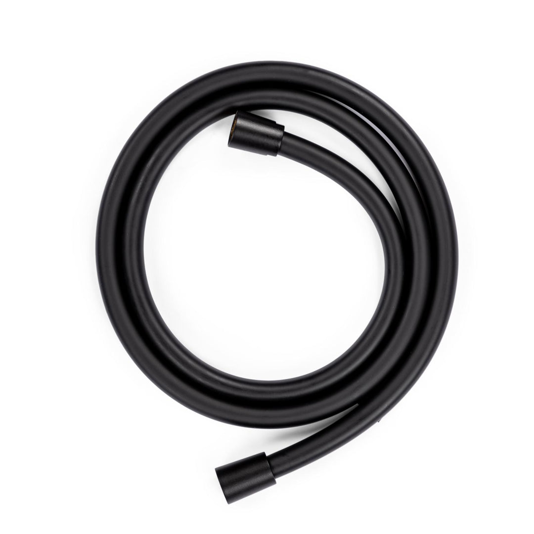 External bath mixer with matt black shower head - Gun by Jacuzzi