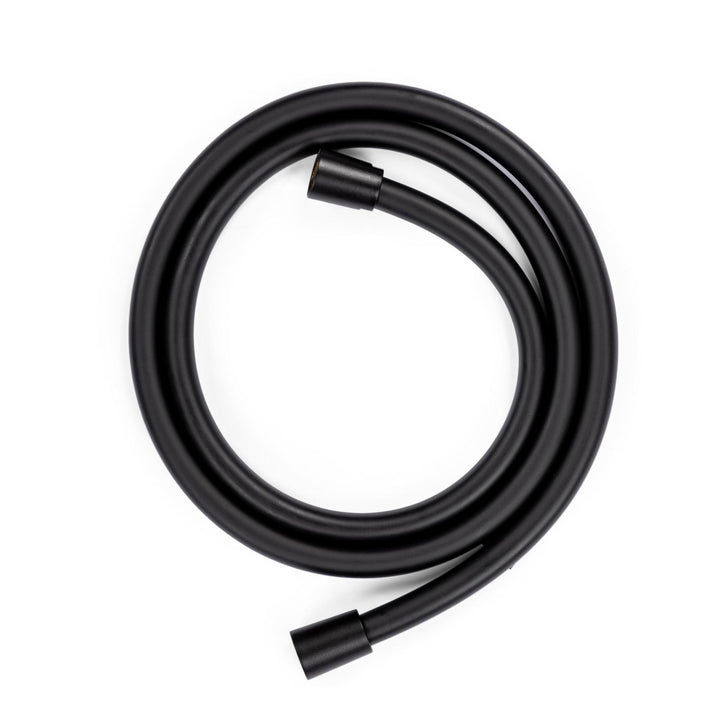 External bath mixer with matt black shower head - Gun by Jacuzzi