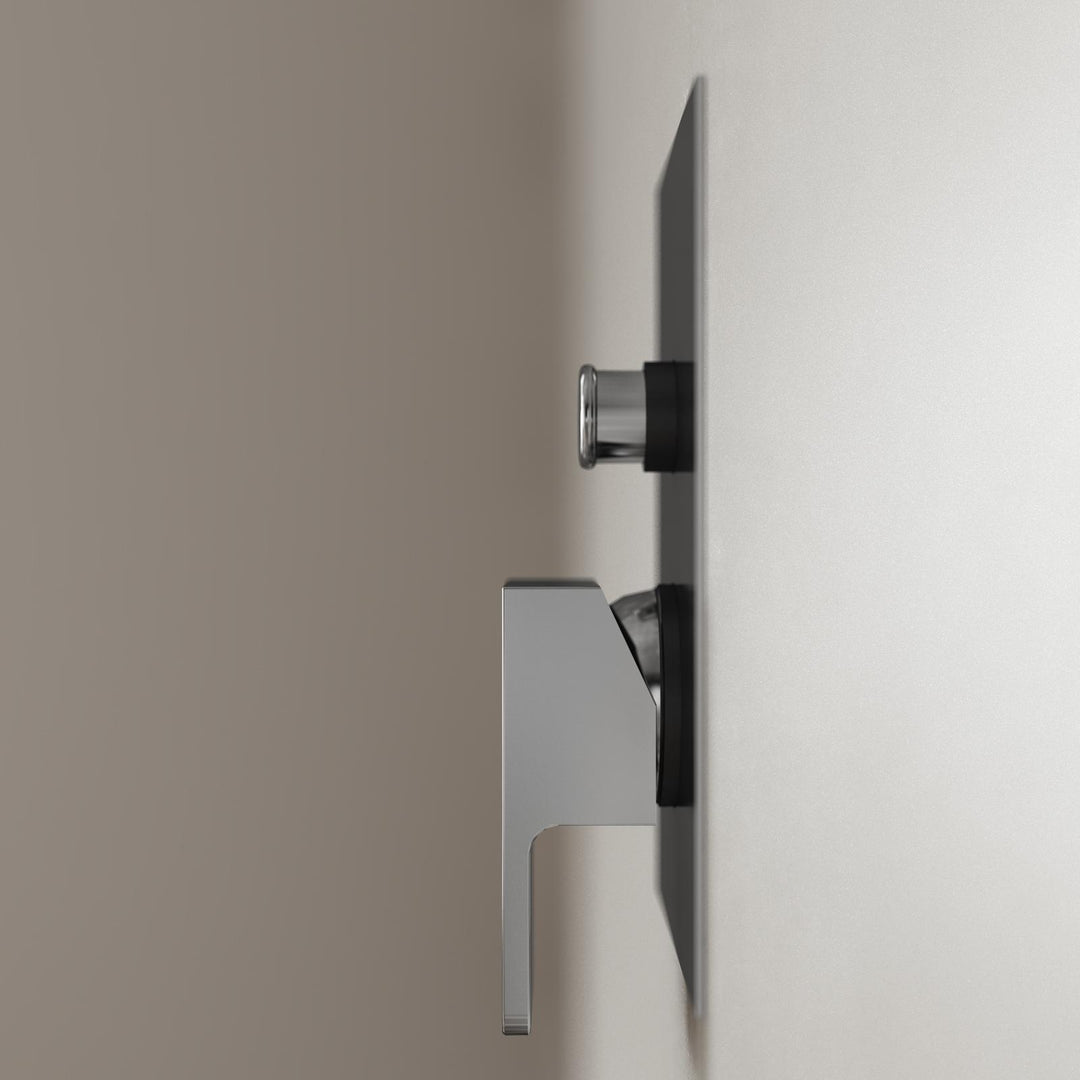 Built-in shower mixer with chrome diverter - Reef - image 2