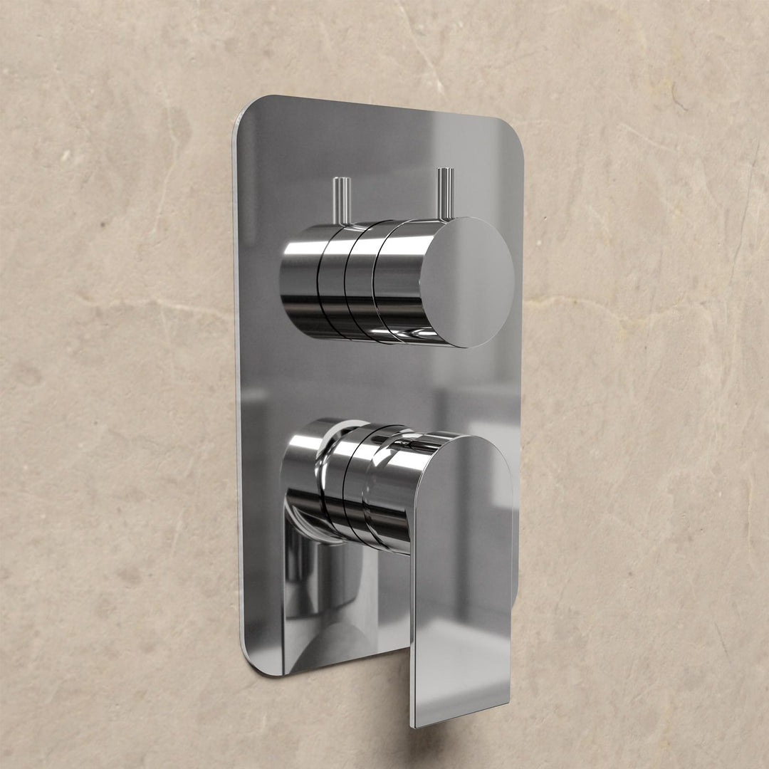 Built-in shower mixer with diverter - Iota - image 1