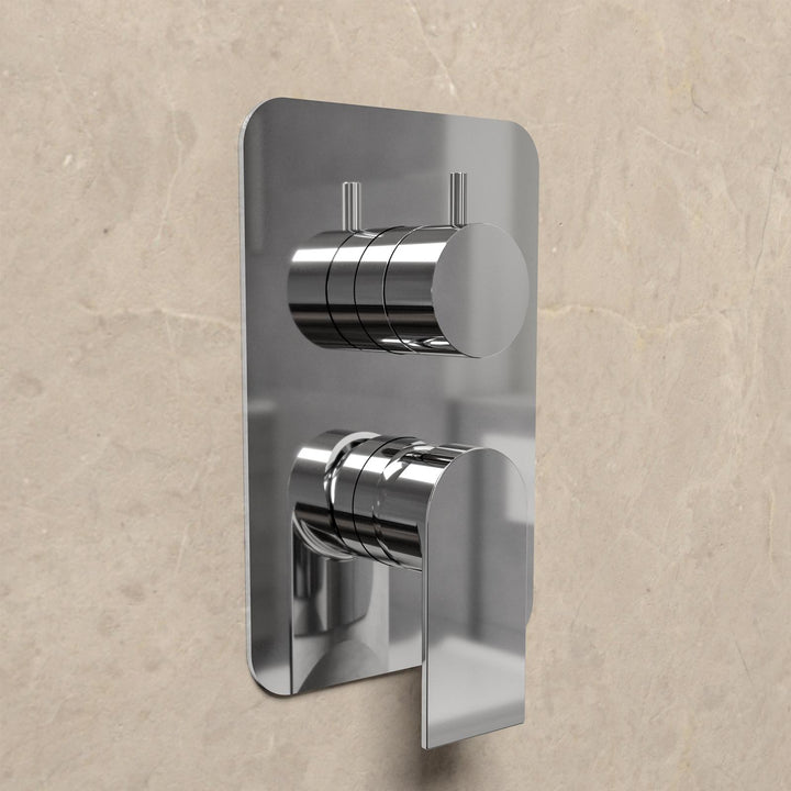 Built-in shower mixer with diverter - Iota - image 1