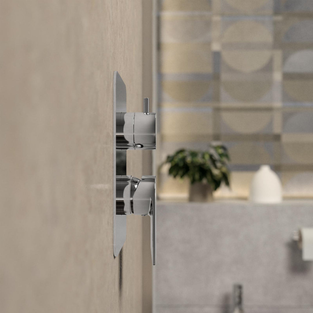 Built-in shower mixer with diverter - Iota - image 2