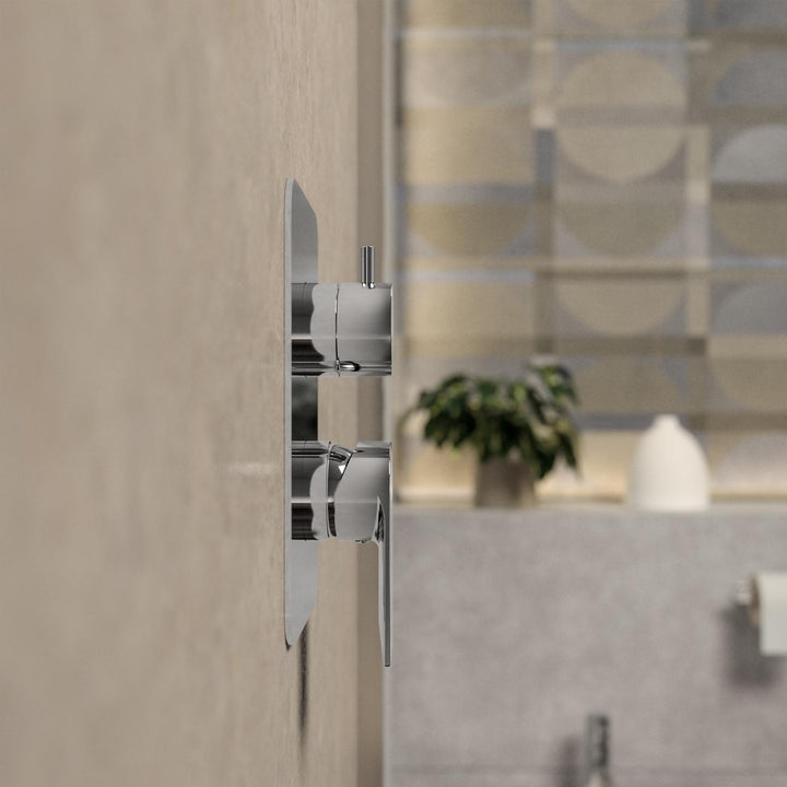 Built-in shower mixer with diverter - Iota - image 2