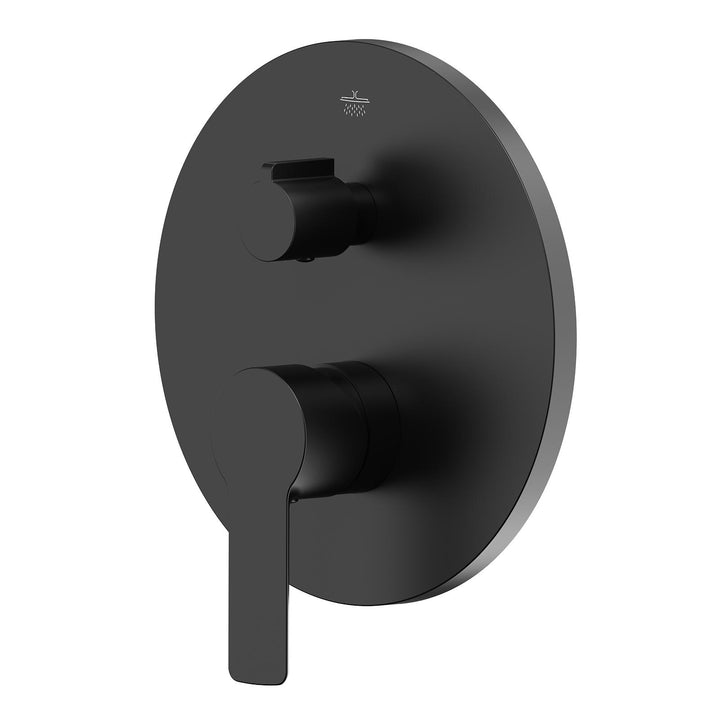 Built-in shower mixer with diverter image 3