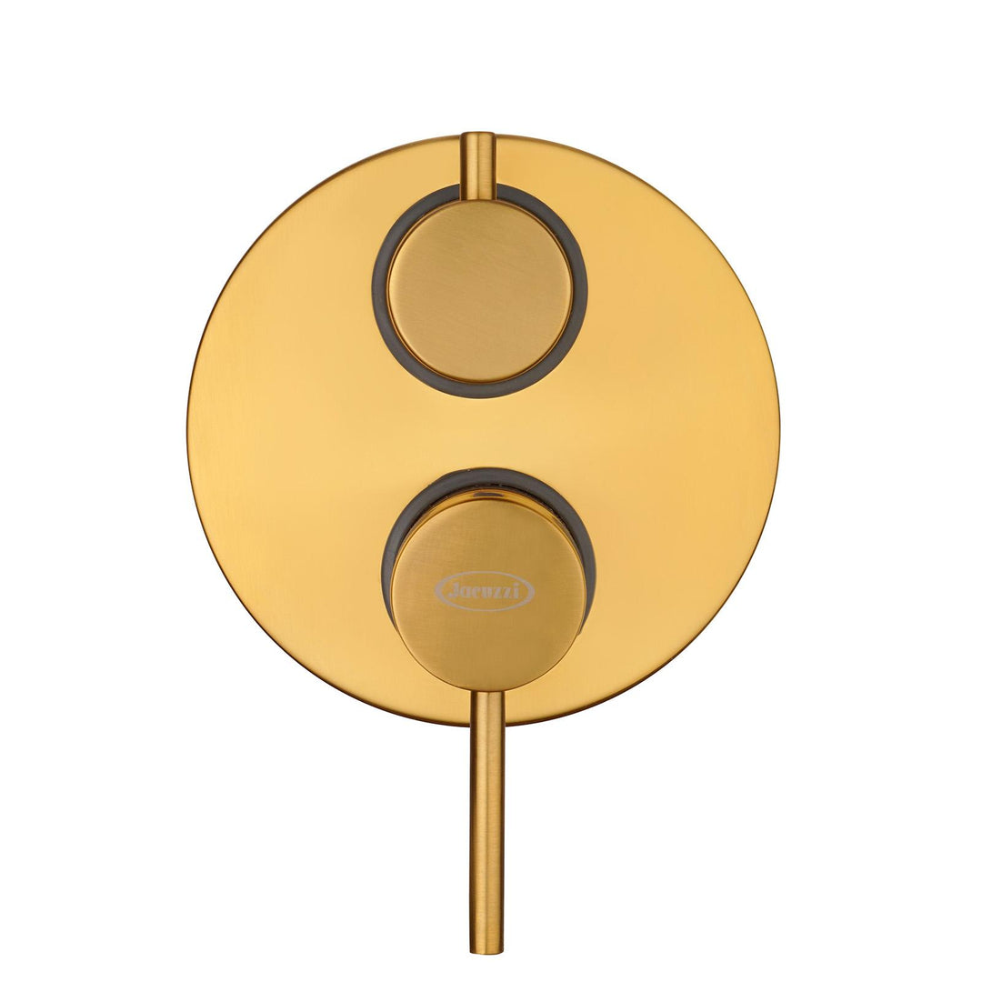 Built-in shower mixer with diverter gold Gun image 1