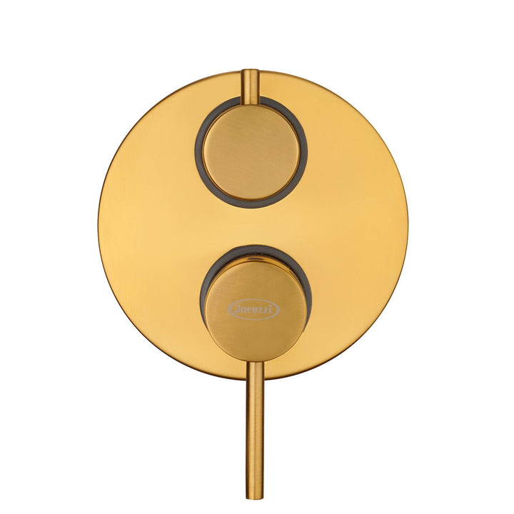 Built-in shower mixer with diverter gold Gun image 1