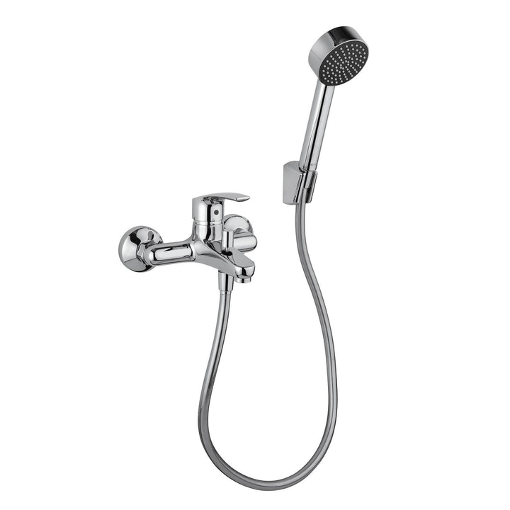Bathtub mixer with chrome shower head Luce by Jacuzzi - Taps
