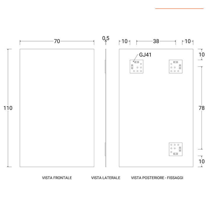Floor standing bathroom cabinet 120 cm black and oak washbasin unit with mirror - Axis