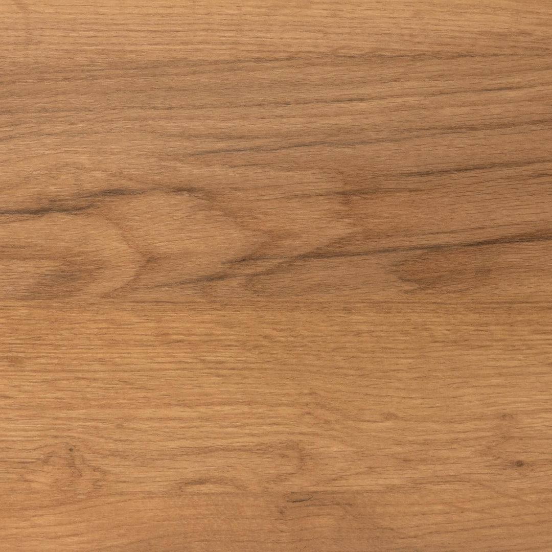 120 cm Matt White Ribbed Suspended Bathroom Cabinet with Gold Oak Top and Mirror – Konai