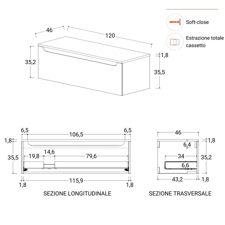 Sleek 120 cm Cabinet - Image 13