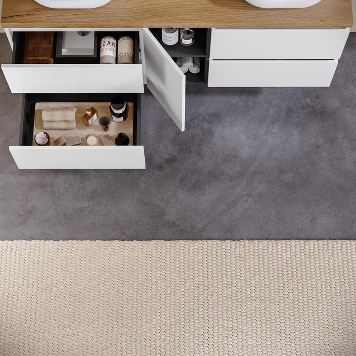 Anami 150 cm White Satin Cabinet - Image 3