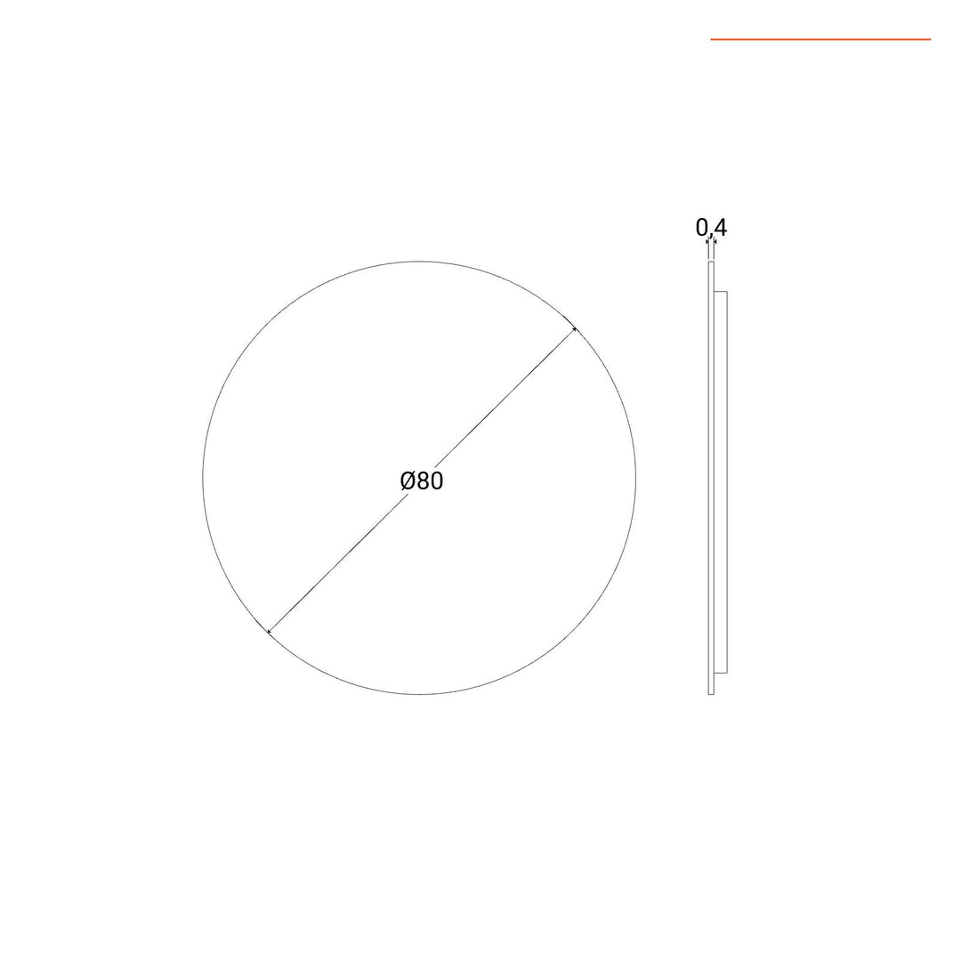 90cm suspended bathroom cabinet with matt white drawers and washbasin with mirror - Tayga