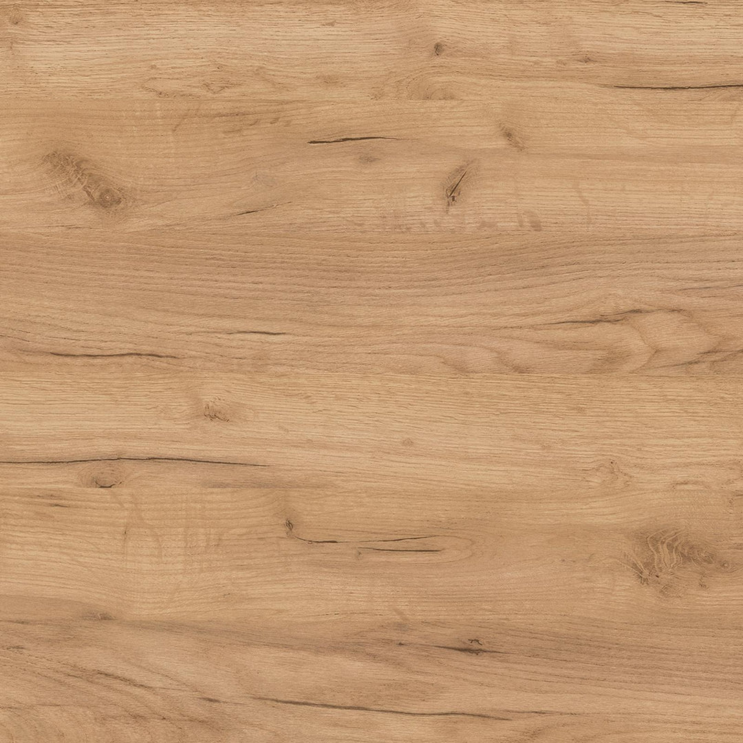 Suspended bathroom cabinet with drawers 90 cm gold oak with sink and mirror - Cuki