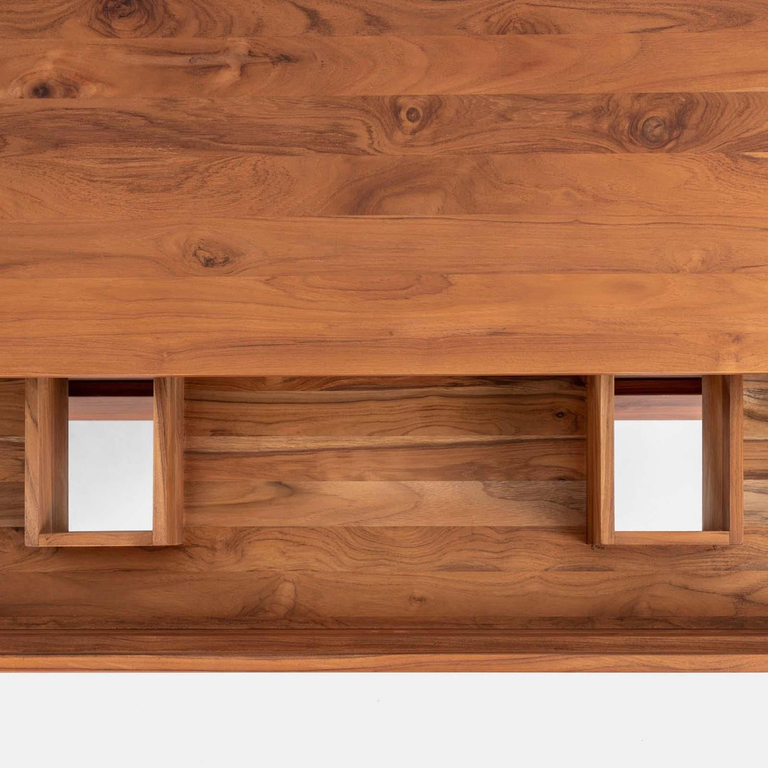 Kuna 120 cm Teak Bathroom Cabinet - Image 10