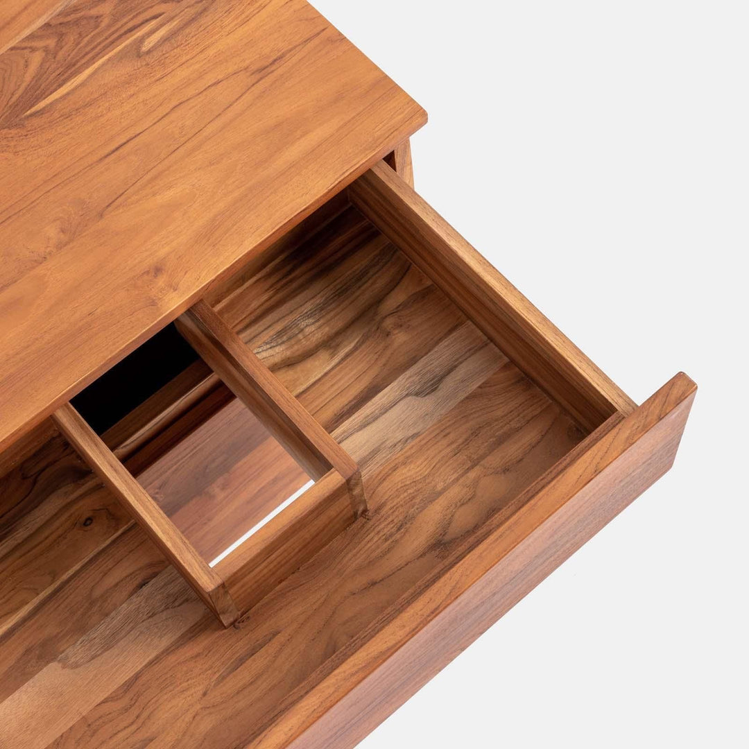 Kuna 120 cm Teak Bathroom Cabinet - Image 11