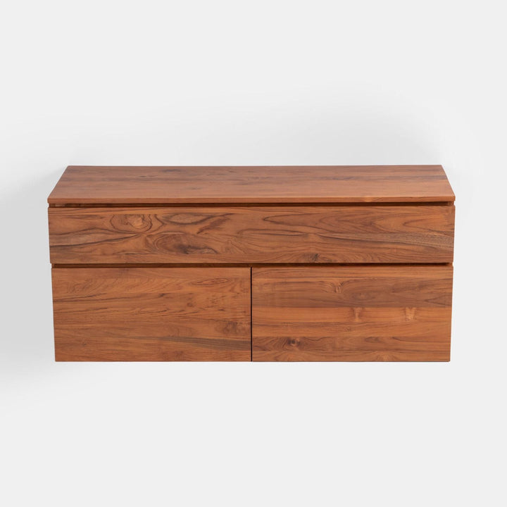 Kuna 120 cm Teak Bathroom Cabinet - Image 4