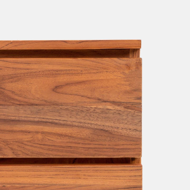 Kuna 120 cm Teak Bathroom Cabinet - Image 7