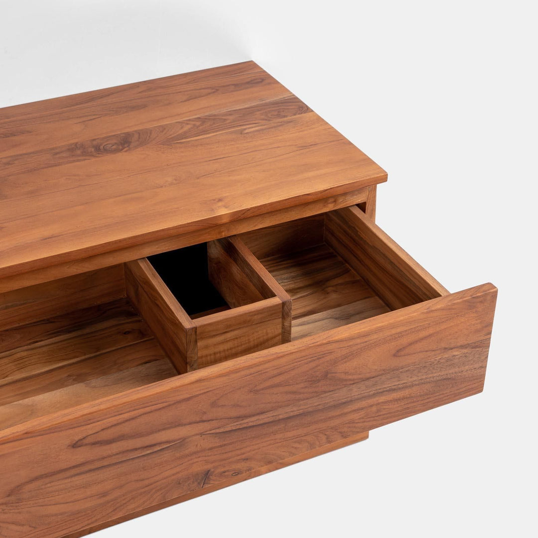 Kuna 120 cm Teak Bathroom Cabinet - Image 8