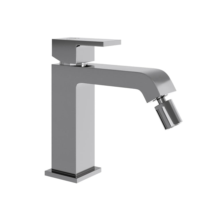 Set washbasin and bidet chrome Sorgente by Jacuzzi - Taps