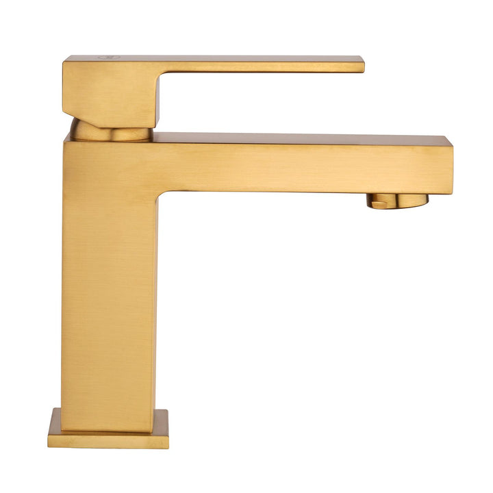 Crux Gold Washbasin and Bidet Set by Jacuzzi - Taps