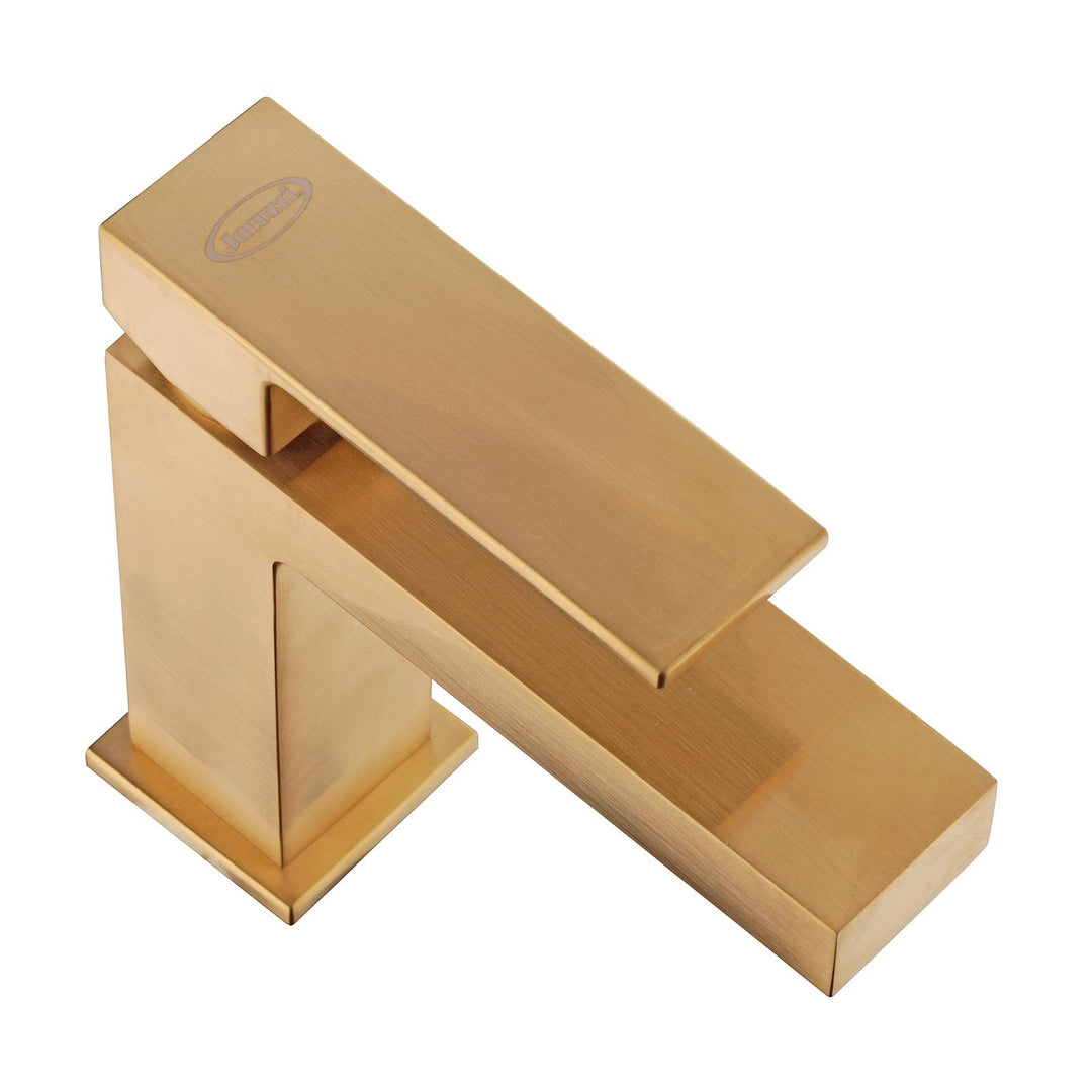 Crux Gold Washbasin and Bidet Set by Jacuzzi - Taps