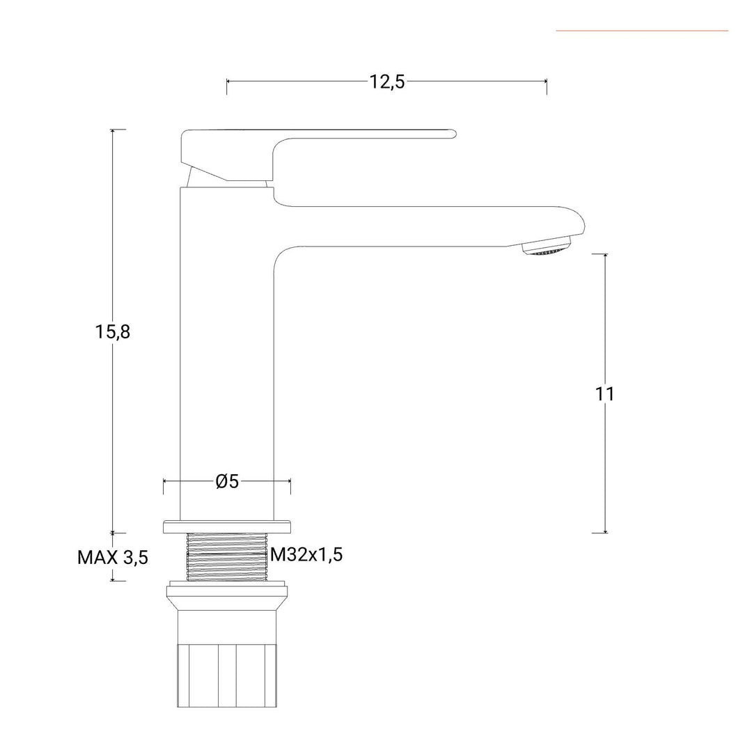 Brushed Black Basin and Bidet Mixer Set – Tila
