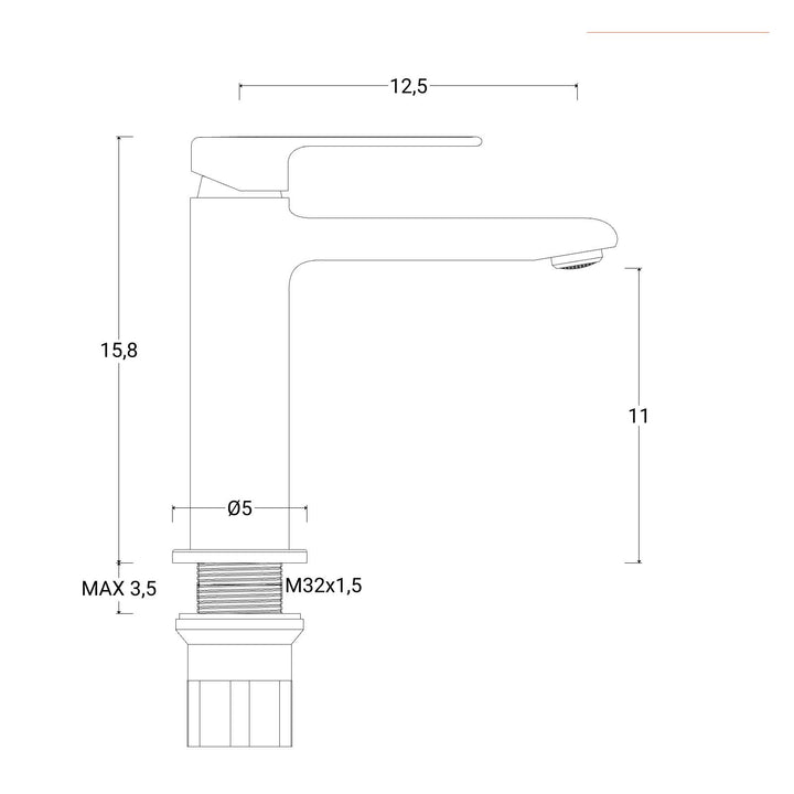 Brushed Black Basin and Bidet Mixer Set – Tila
