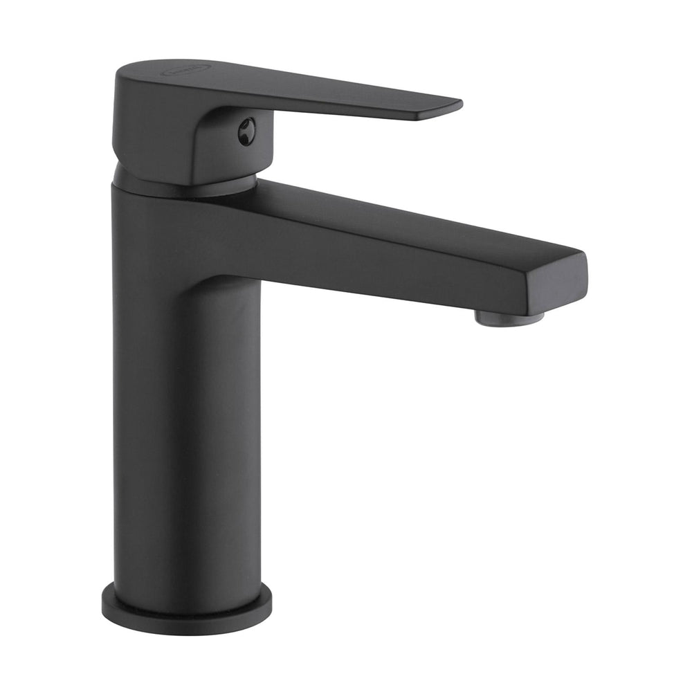 Inca matt black basin and bidet mixer set - image 2