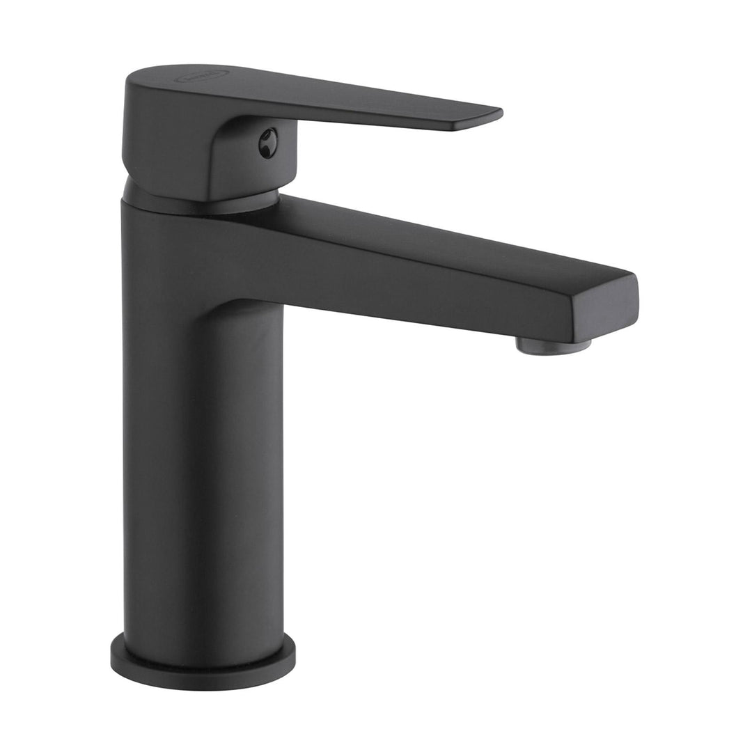 Inca matt black basin and bidet mixer set - image 2